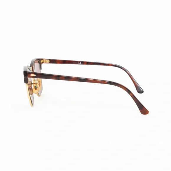 SOLD - Ray-Ban RB3016 Clubmaster W0366 Tortoise Gold 49mm Frame - Picture 4 of 16
